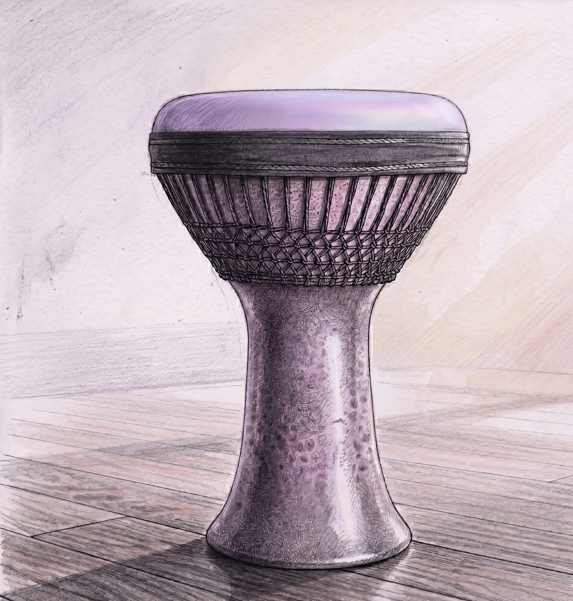 Darbuka — Middle Eastern goblet drum