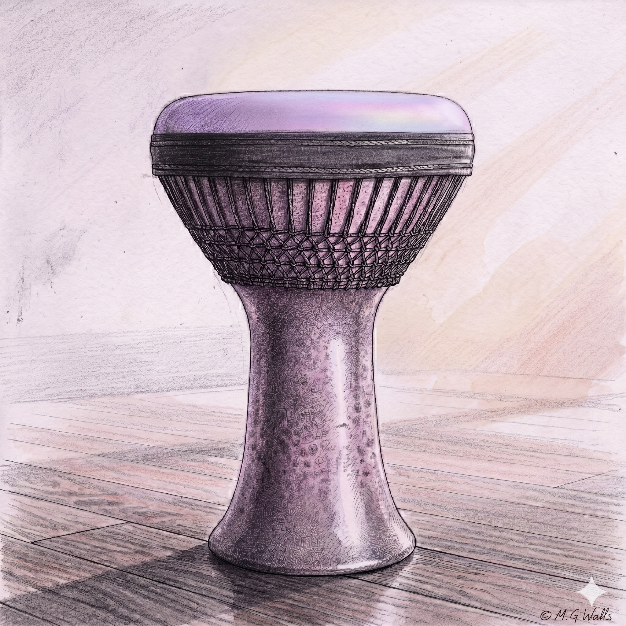 Darbuka — Middle Eastern goblet drum